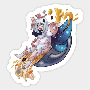 Noodle paimon Sticker